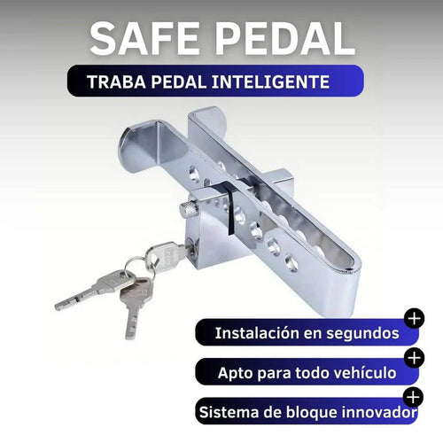 BLOQUEO PEDAL ANTIROBO SAFE PEDAL™ 50% OFF + ENVIO GRATIS