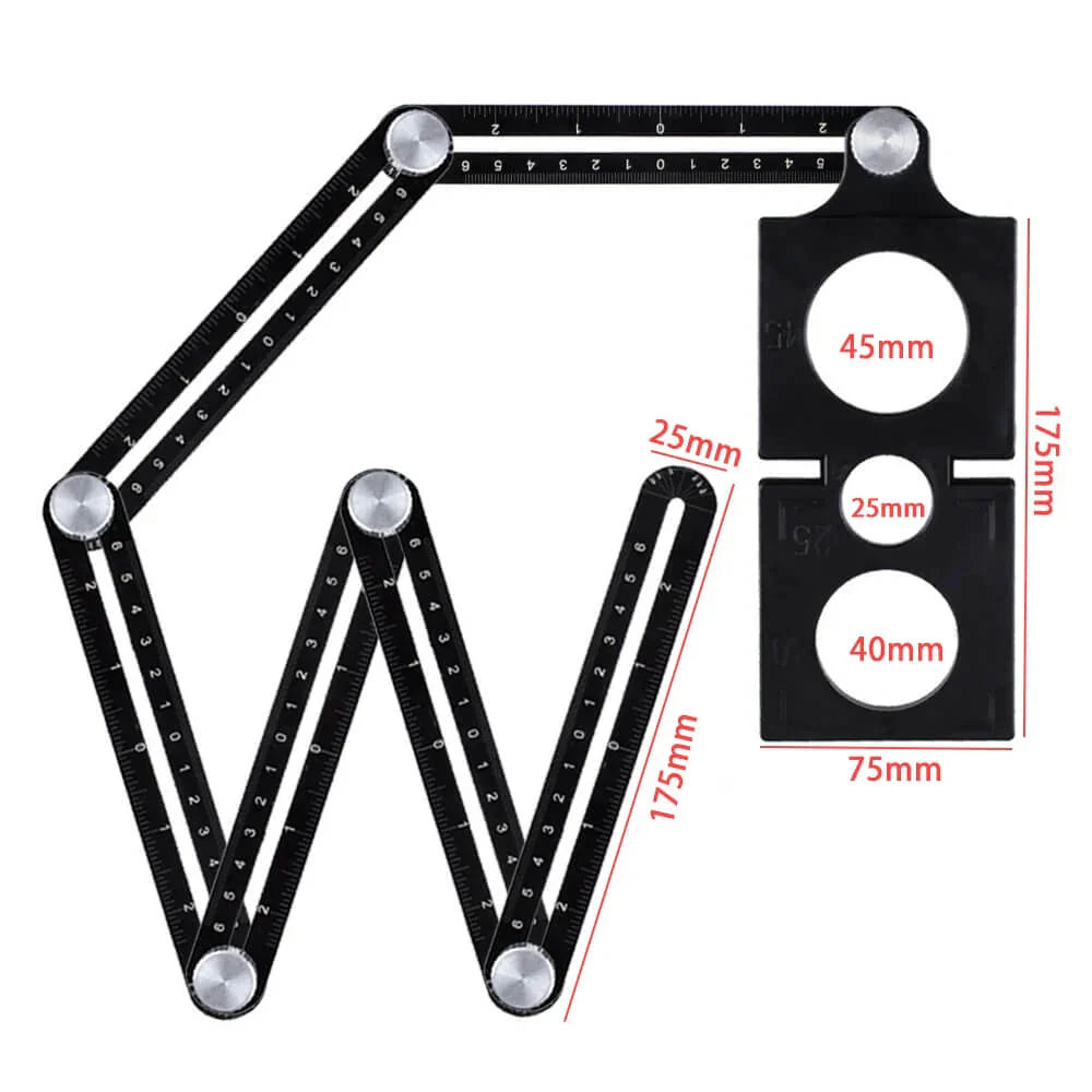 REGLA MULTIANGULO UNIVERSAL ANGLEMASTER™ 50% PFF + ENVIO GRATIS