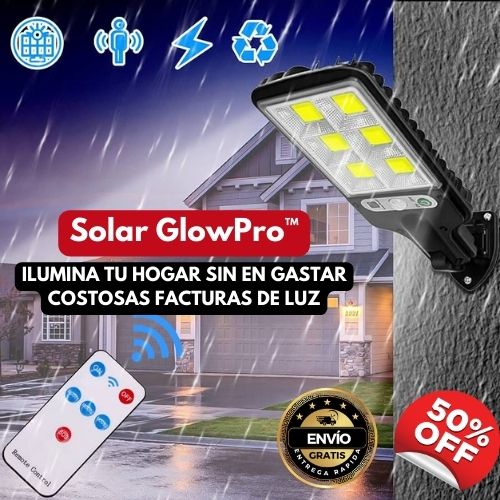 LAMPARA SOLAR GLOW PRO 50% OFF + ENVIO GRATIS