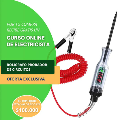 KIT BOLIGRAFO PROBADOR DE CORRIENTE VOLTPEN™ 50% OFF + ENVIO GRATIS