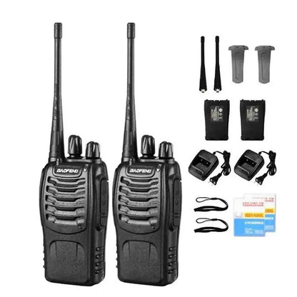 KIT 2 RADIOS WALKIEPRO™ 50% OFF + 2 AURICULARES Y ENVIO GRATIS